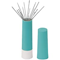 Prym prymlove Aguja Twister con imán Incluye Varios Agujas de Coser y zurcir a Mano- Metal-plástico- Color Turquesa